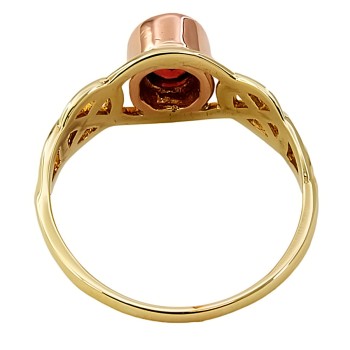 9ct gold Clogau Garnet Ring size N